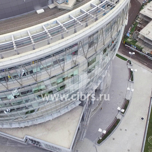 Бизнес-центр Даймонд Холл фасад с воздуха
