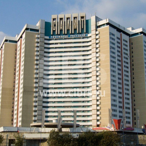 Административное здание Ленинский 158 в районе Тропарево-Никулино