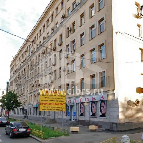 Административное здание Земляной Вал 64с2 на Верхней Радищевской улице