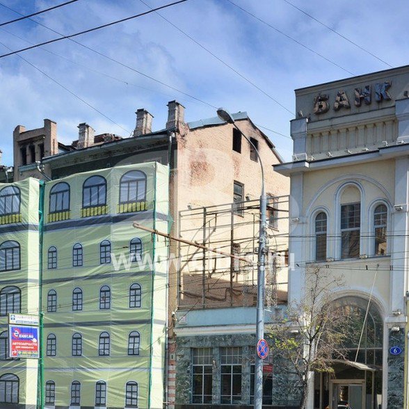 Административное здание Каретный Ряд 20 в переулке Лихова
