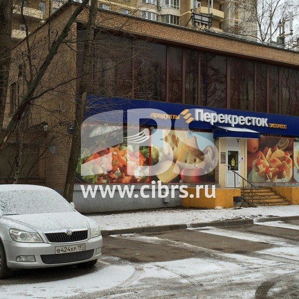 Административное здание Молодцова 29к3 вид с парковки