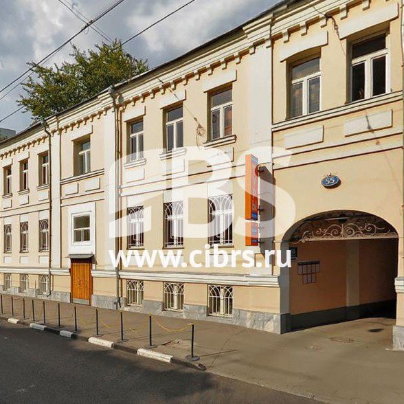 Аренда офиса в 1-ом Люсиновском переулке в здании Полянка Б. 55