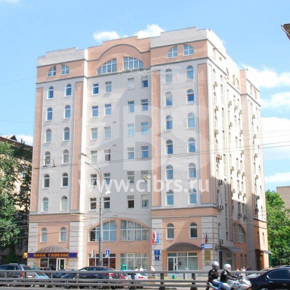 Административное здание Проспект Мира 104 в Дроболитейном переулке