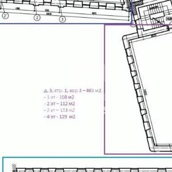 Административное здание Петровский 5с1 планировка